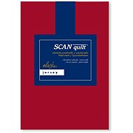 SCANquilt Sheet Jersey Elastic Lycra Red - Bedsheet
