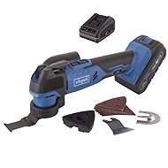SCHEPPACH Multifunction tool AKU 20V IXES, charger C-MT40-X-SET S (1 × 2 Ah) - Oscillating Grinder