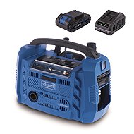 SCHEPPACH Hybrid compressor AKU 20V IXES / 12V / 230V, Air Force 6-SET S charger (1 × 2 Ah) - Compressor