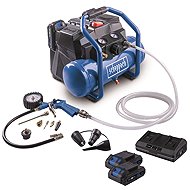 SCHEPPACH Air compressor AKU 20V IXES, charger C-ACT160/6-X-SET S2 (2 × 2 Ah) - Compressor