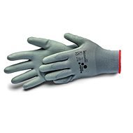 SCHULLER Work Gloves PAINTSTAR GREY, size 8/M - Work Gloves