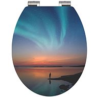 SCHÜTTE POLAR LIGHTS MDF HG, Soft Close - Toilet Seat