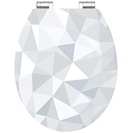 SCHÜTTE DIAMOND MDF HG, Soft Close - Toilet Seat
