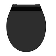 SCHÜTTE SLIM BLACKDuroplast, Soft Close - Toilet Seat