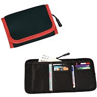 Schwarzwolf Coin neoprene wallet black/red - Wallet