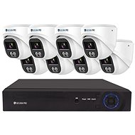 Securia Pro camera system NVR8CHV4S-W DOME smart, white - IP Camera