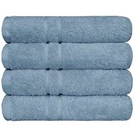 SCANquilt towel COTTONA grey blue 160 × 90 cm - Bath Towel