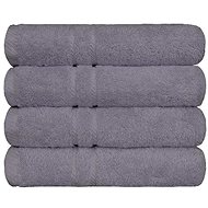 SCANquilt towel COTTONA violet grey 100 × 50 cm - Towel