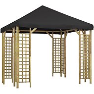 Gazebo 3 x 3 m anthracite - Garden Gazebo