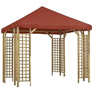 Gazebo 3 x 3 m terracotta colour - Garden Gazebo