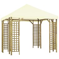 Gazebo 3 x 3 m creamy white - Garden Gazebo