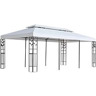 Gazebo 3 x 6 m white - Garden Gazebo