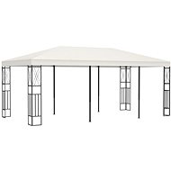 Gazebo 3 x 6 m cream textile - Garden Gazebo
