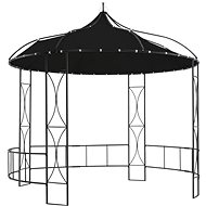 Gazebo 300 x 290 cm anthracite round - Garden Gazebo