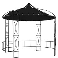 Gazebo 300 x 290 cm anthracite round - Garden Gazebo