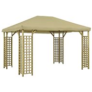 Gazebo 4 x 3 m beige - Garden Gazebo