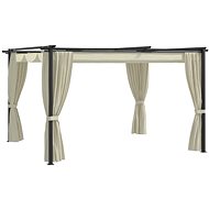 Gazebo 4 x 3 m cream - Garden Gazebo