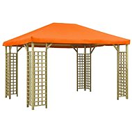 Gazebo 4 x 3 m orange - Garden Gazebo