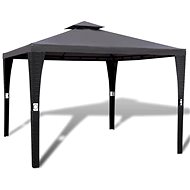 Gazebo with roof 3 x 3 m dark gray - Garden Gazebo