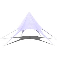 Star six-pointed party tent / garden pavilion 14m - Garden Gazebo