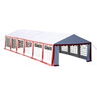 Party Tent 12 x 6m Red - Garden Gazebo