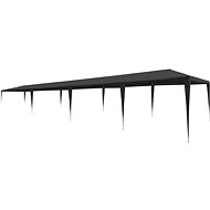 Party tent 3 x 12 m PE anthracite - Garden Gazebo