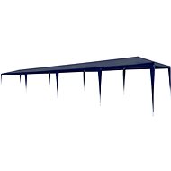 Party tent 3 x 12 m PE blue - Garden Gazebo