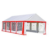 Party tent 8 x 4 m red - Garden Gazebo
