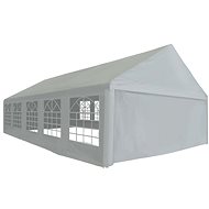 Party tent PE 5 x 10 m gray - Garden Gazebo