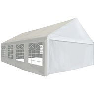 Party tent PE 5 x 8 m white - Garden Gazebo