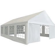 Party tent PE 5 x 8 m white - Garden Gazebo