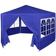 Party tent with 6 sides blue 2x2 m - Garden Gazebo