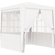 Professional party tent with sides 2.5 x 2.5 m white 90 g / m2 - Garden Gazebo