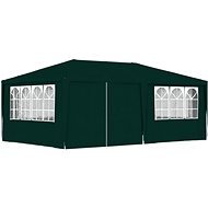 Professional party tent with sides 4 x 6 m green 90 g / m2 - Garden Gazebo