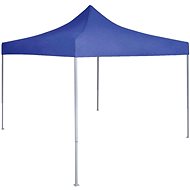 Professional folding party tent 2 x 2 m steel blue - Garden Gazebo