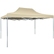 Professional folding party tent 3 x 4 m cream steel - Garden Gazebo