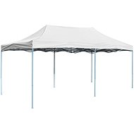 Professional folding party tent 3 x 6 m white steel - Garden Gazebo