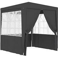 Profi party tent with sides 2.5 x 2.5 m anthracite 90 g / m2 - Garden Gazebo