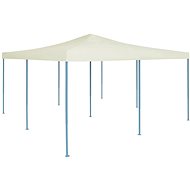 Folding gazebo 5 x 5 m cream - Garden Gazebo