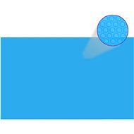 Rectangular pool cover 260 x 160 cm, blue PE - Solar Blanket