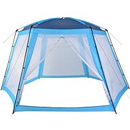 SHUMEE Stan na bazén textil 500 × 433 × 250 cm, modrý - Pool Shade