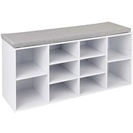 HI Botník na obuv a lavička s poduškou 48 cm - Botník