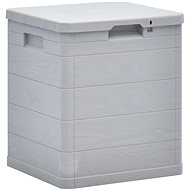 Garden Storage Box 90l Light Grey - Garden Bbox