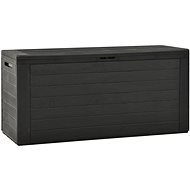 Garden Storage Box Anthracite 116 x 44 x 55cm - Garden Bbox