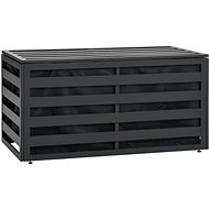 Garden Storage Box Aluminium 100 x 50 x 50cm Anthracite - Garden Bbox