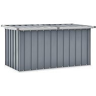 Garden Storage Box Grey 129 x 67 x 65cm - Garden Bbox