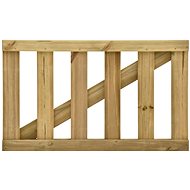 Garden slat gate impregnated pine 100×60 cm - Fence Gate