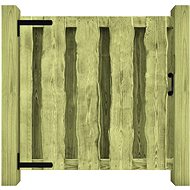Garden gate impregnated pine 100×100 cm green - Fence Gate