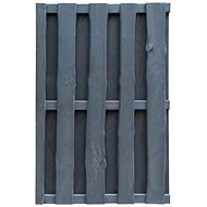 Garden gate impregnated pine 100×150 cm grey - Fence Gate