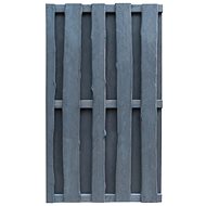 Garden gate impregnated pine 100×170 cm grey - Fence Gate